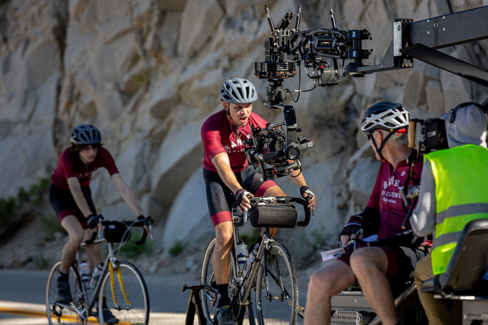 Hincapie Sportswear provides cycling kits for Hard Miles movie starring 'Stranger Things' Actor, Matthew Modine