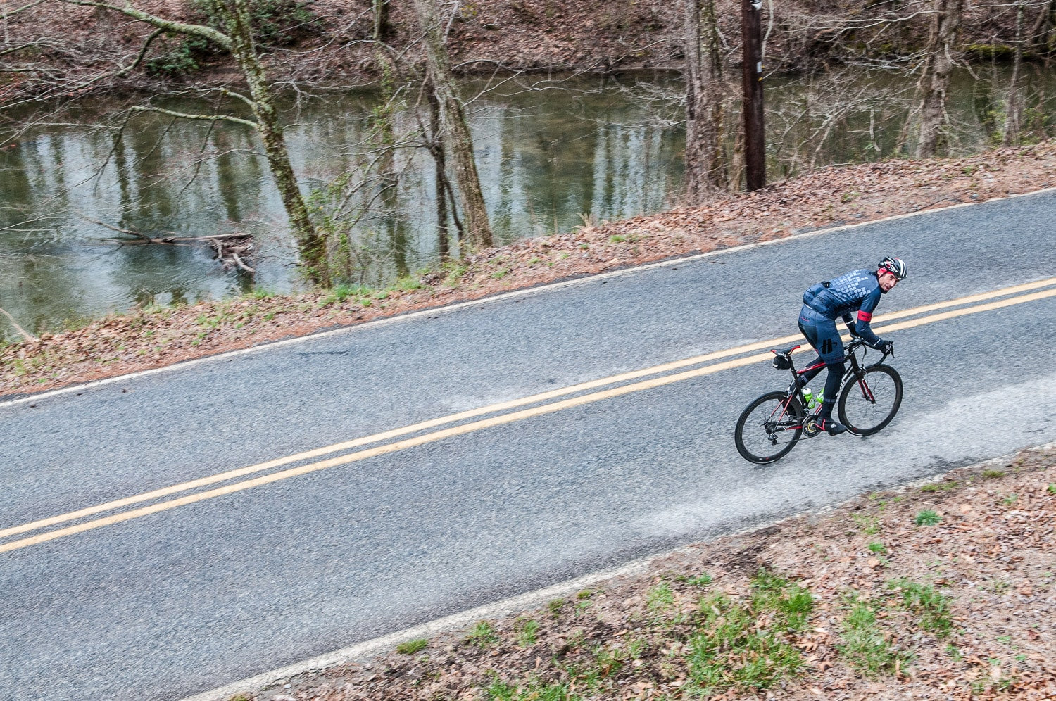 Yep, it's cold. But you can still ride.