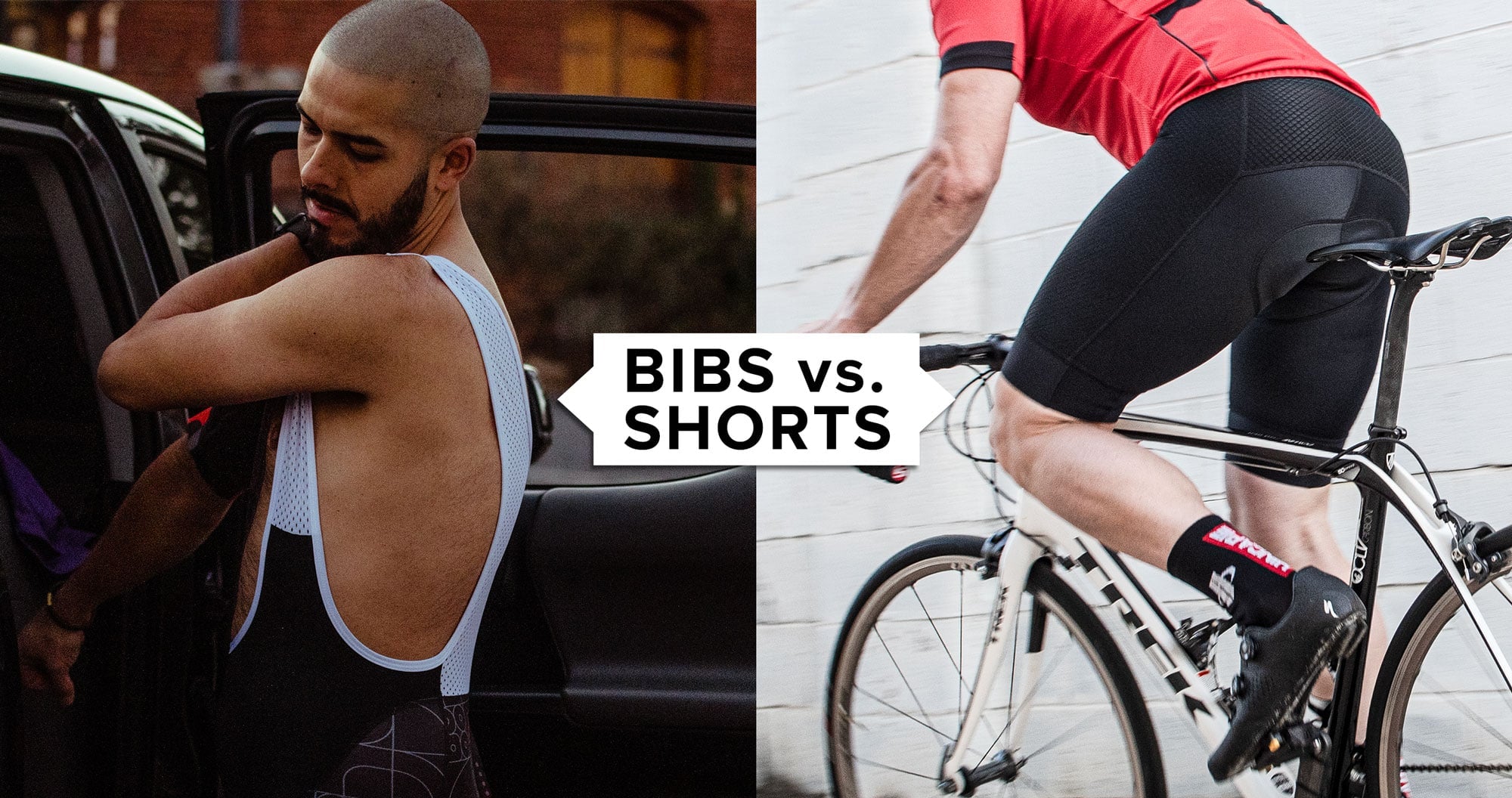 Bib shorts vs. bike shorts
