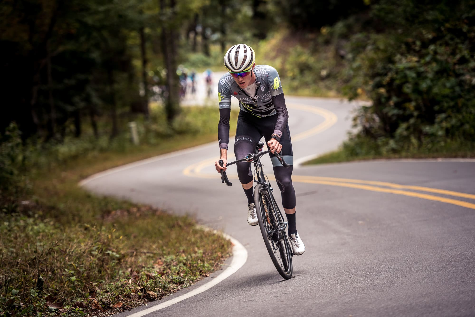 Cyclist out for a ride