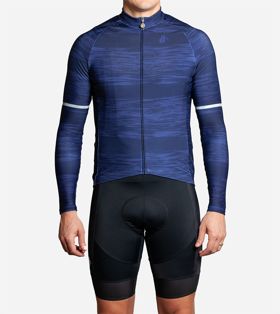 Men's Thermal LS Jersey - Stripe - Hincapie Sportswear, Inc.