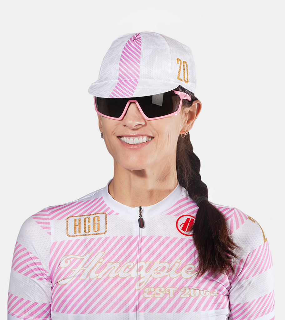 Cycling Cap - 20th Anniversary Pink