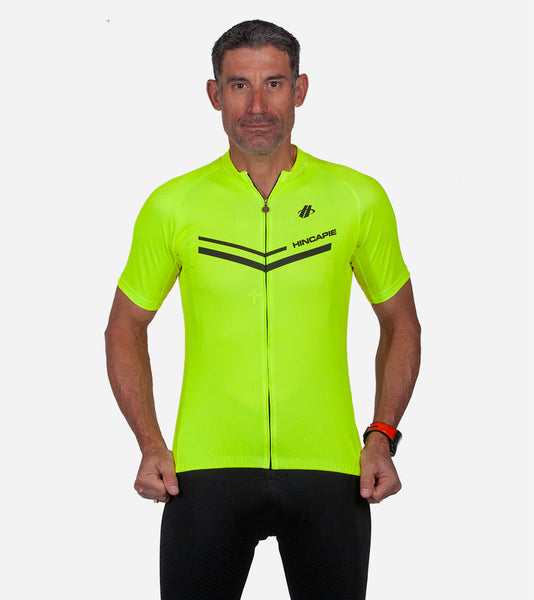 Men's Axis Club Short Sleeve Jersey - Solid V - Hincapie