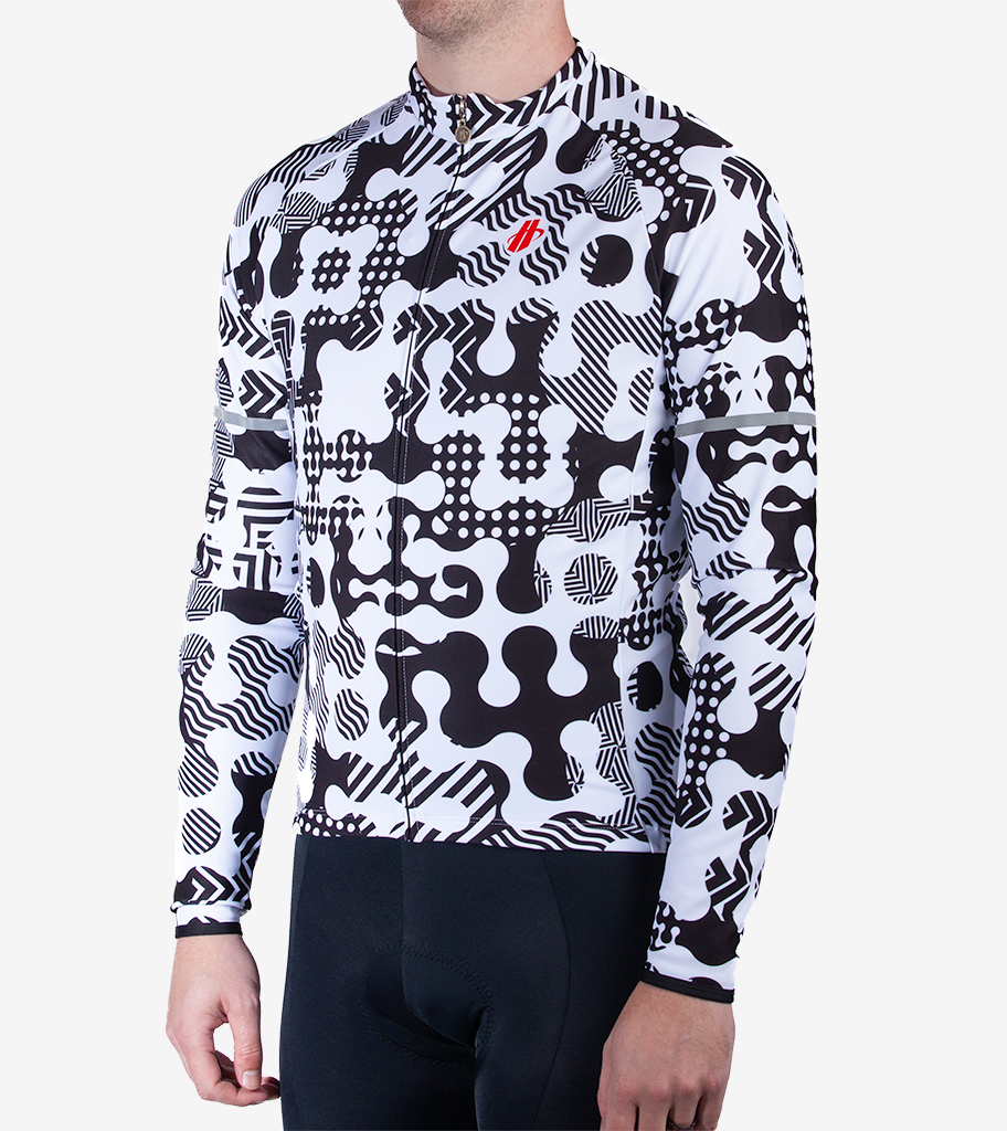 Mens thermal cycling jersey sale