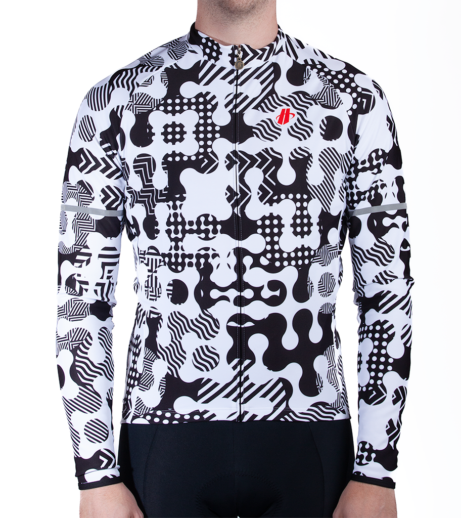 Men's Thermal Long Sleeve Jersey - Paradox - Hincapie Sportswear, Inc.